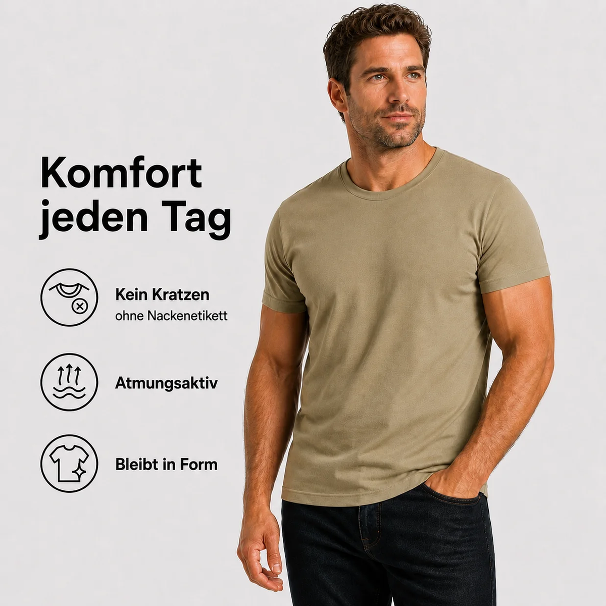 Classic Crew Neck T-Shirt