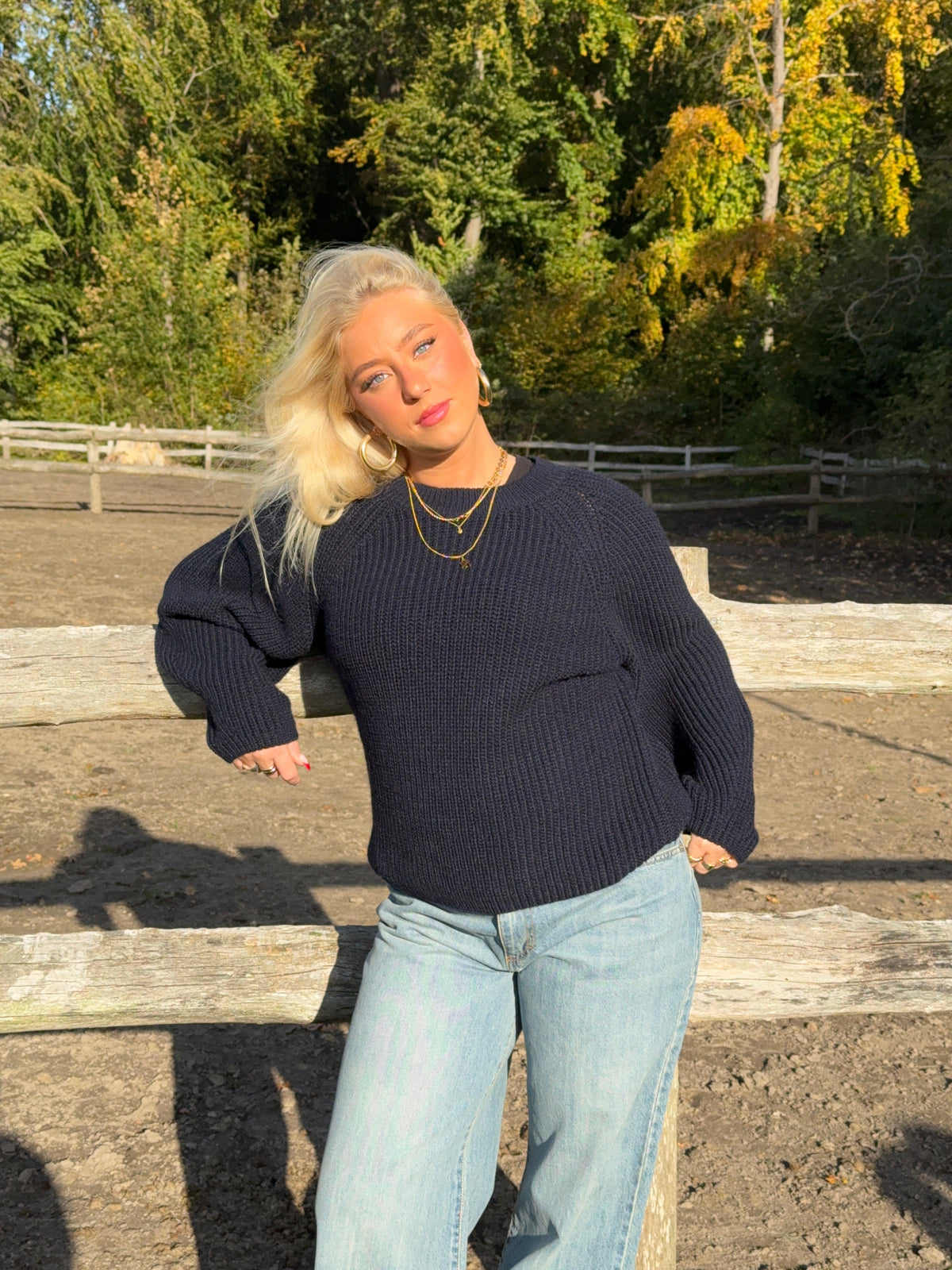 Candie knit - Navy