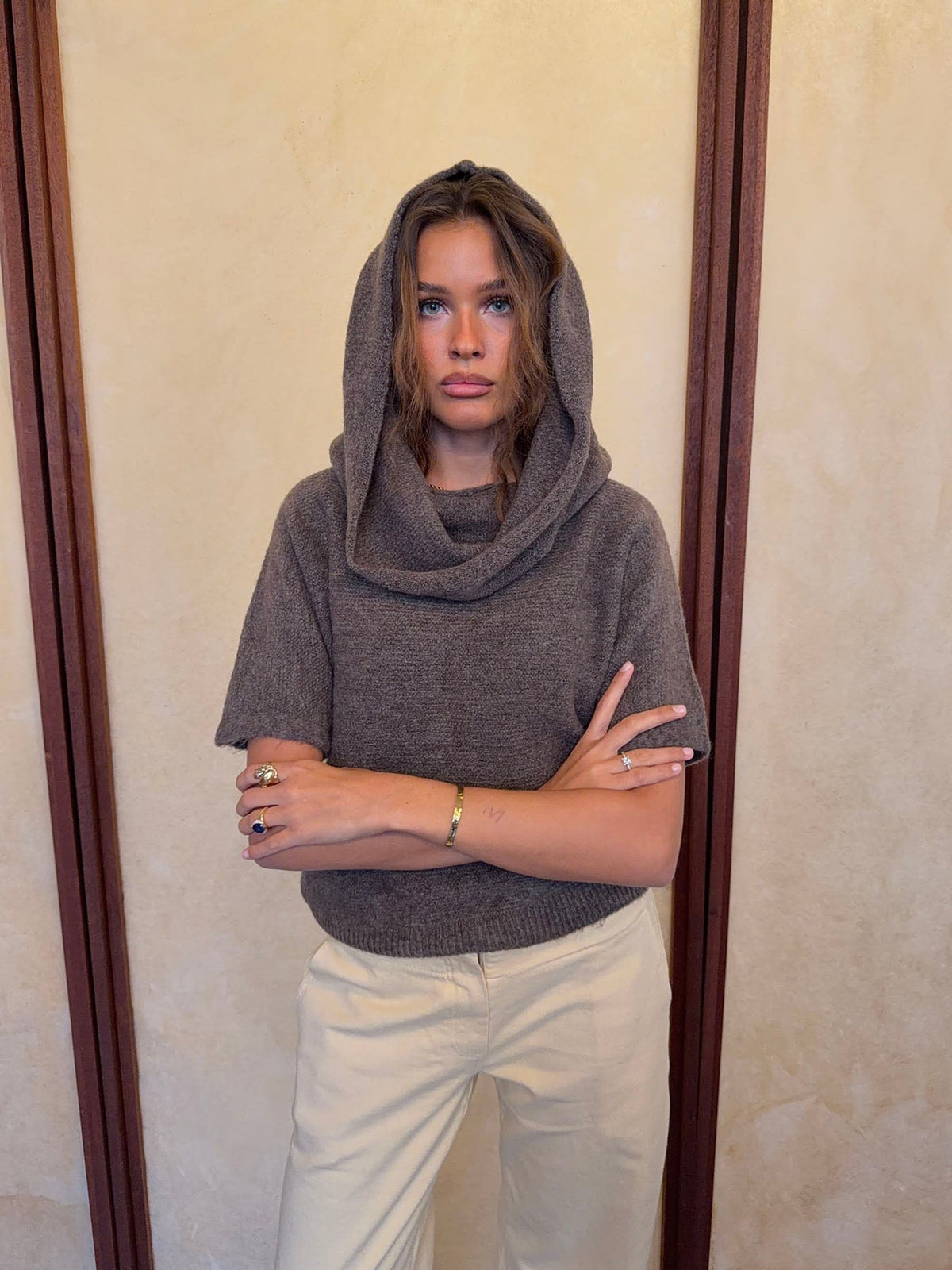Bolivia multi knit - Taupe
