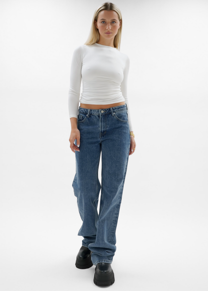 Low waist jeans dark blue (tall)