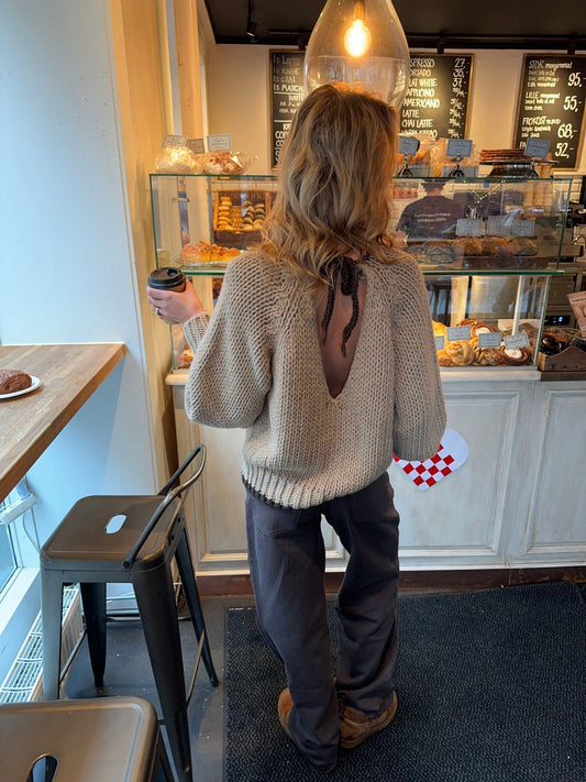 Lilou knit - Beige/brown