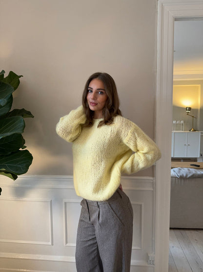Genevieve oversized knit - Yellow