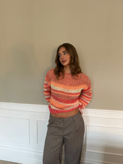 Helin knit - Red/orange