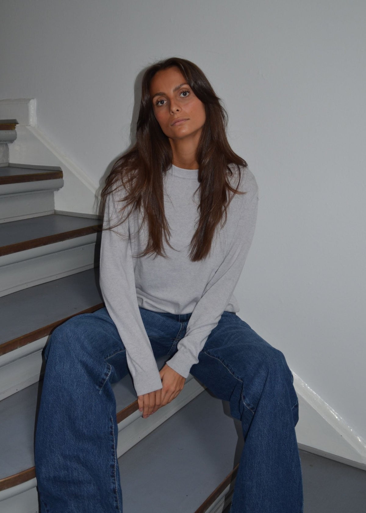 Benta knit - Light grey