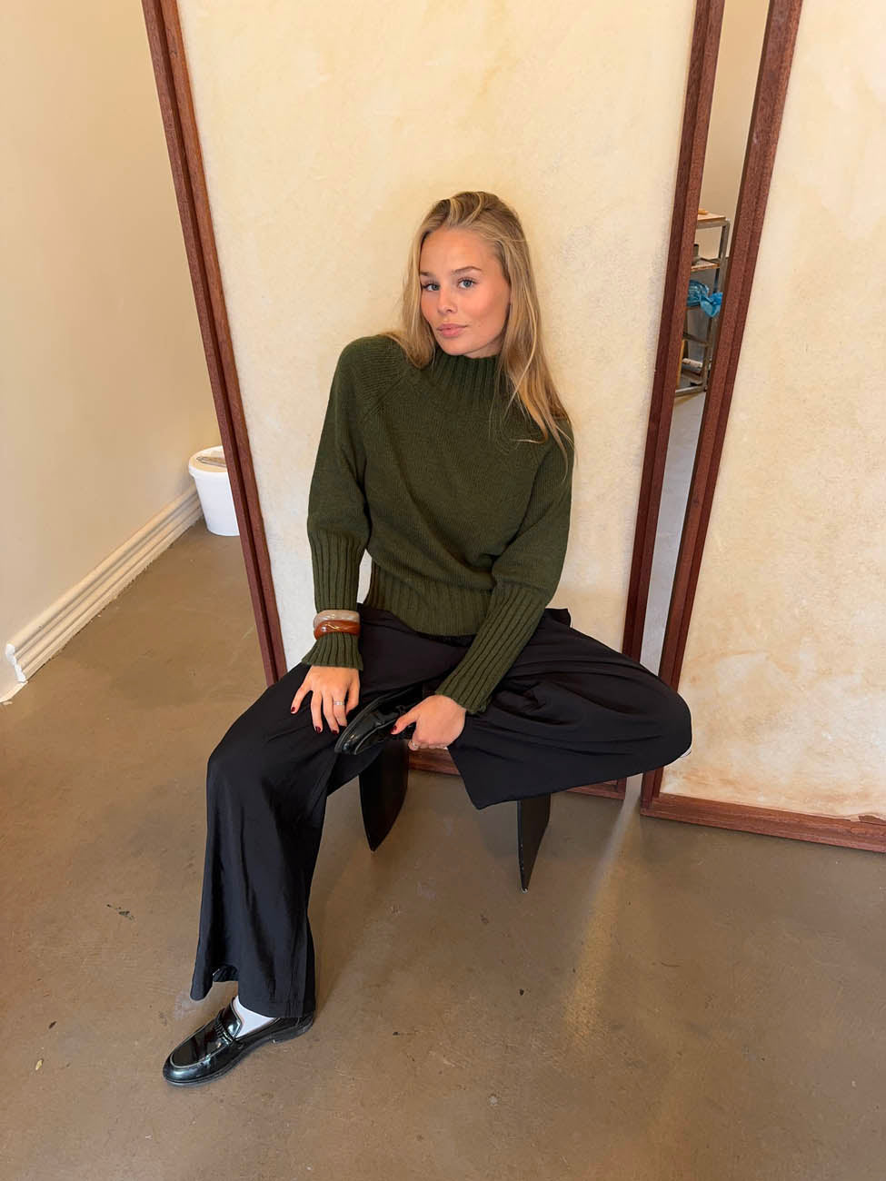 Alyssa turtleneck - Green