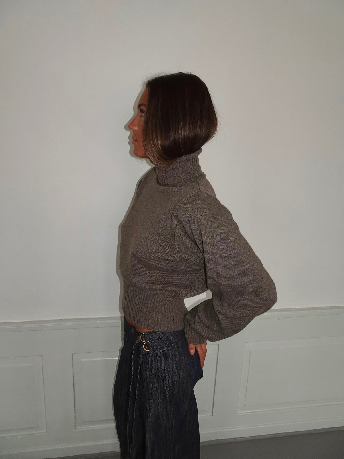 Vivina turtleneck - Brown